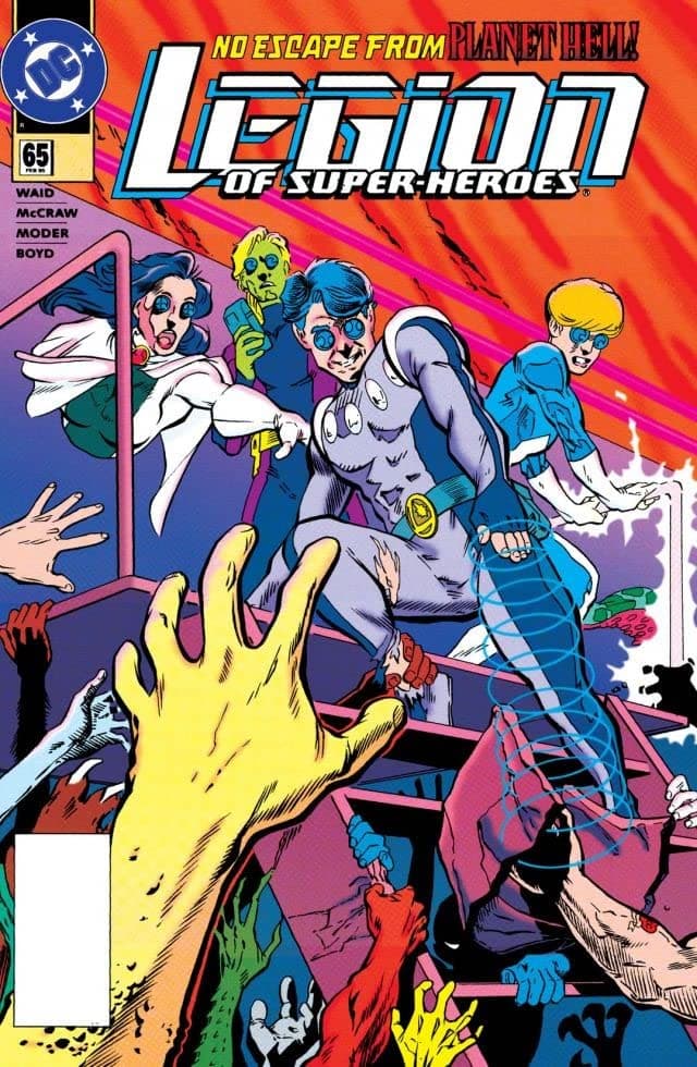Legion of Super-Heroes #65 cover