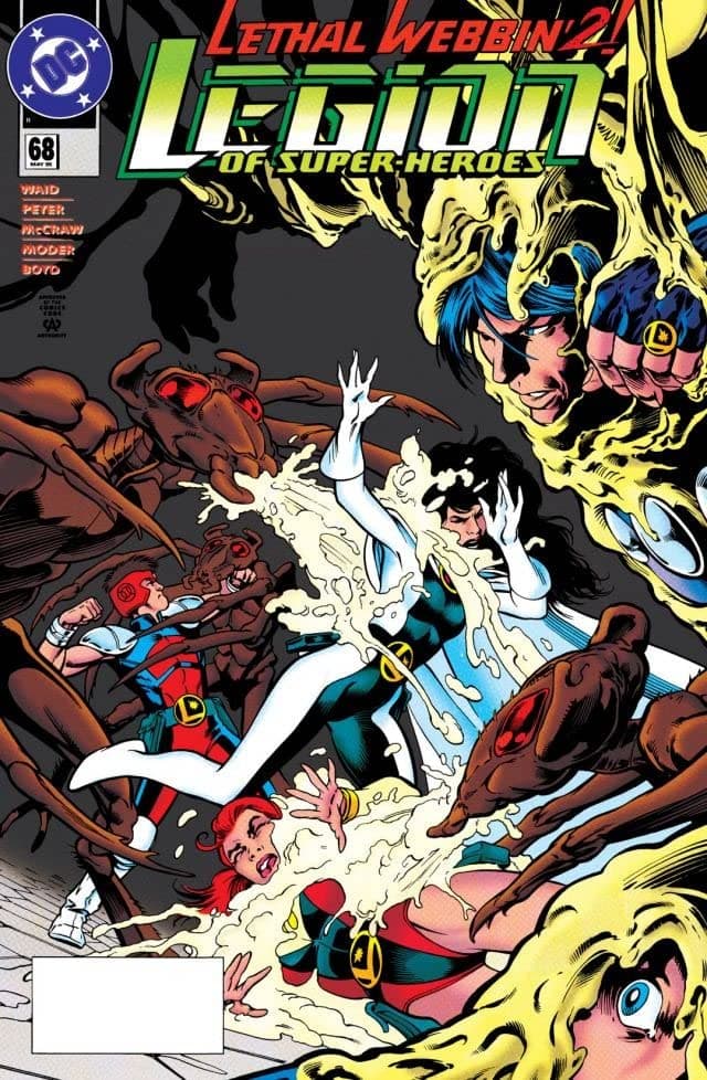 Legion of Super-Heroes #68 cover