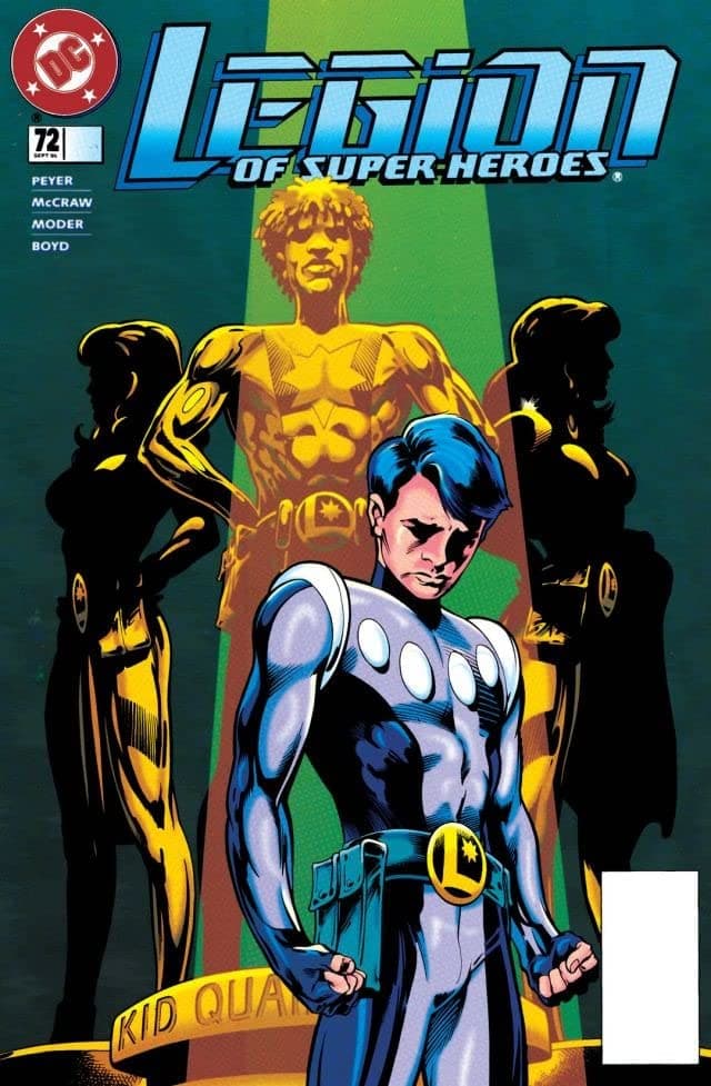 Legion of Super-Heroes #72 cover