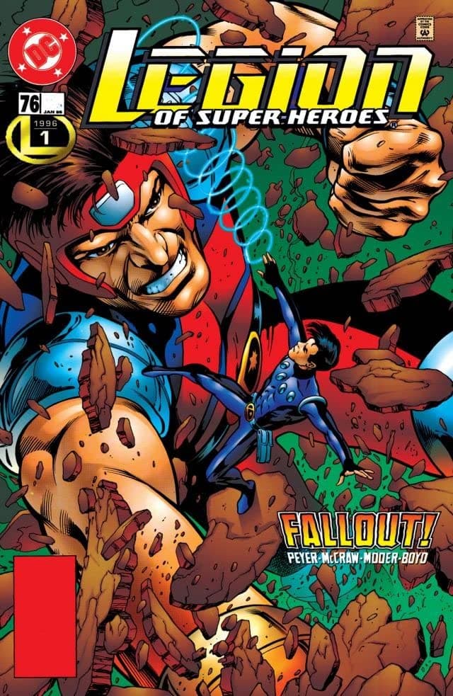 Legion of Super-Heroes #76 cover