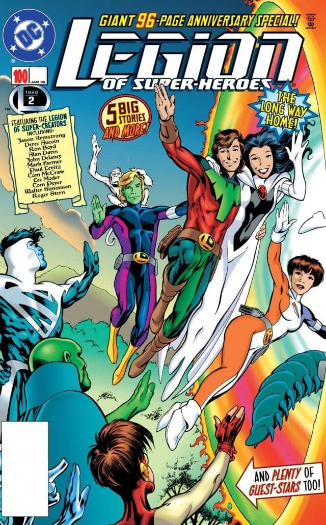 Legion of Super-Heroes #100 cover