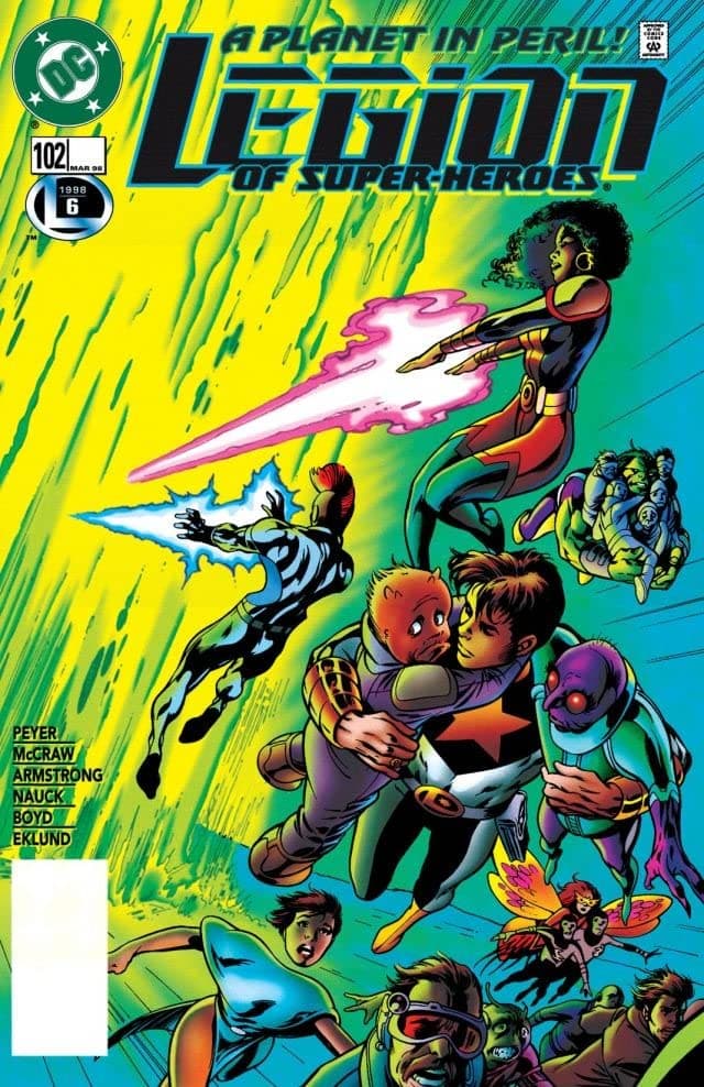 Legion of Super-Heroes #102 cover