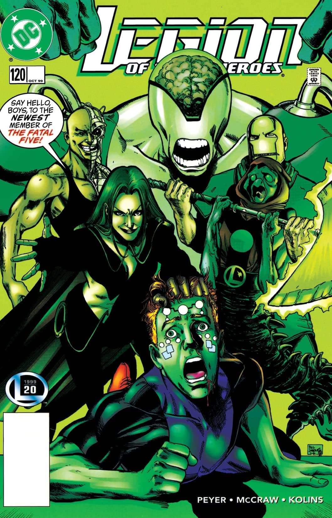 Legion of Super-Heroes #120 cover