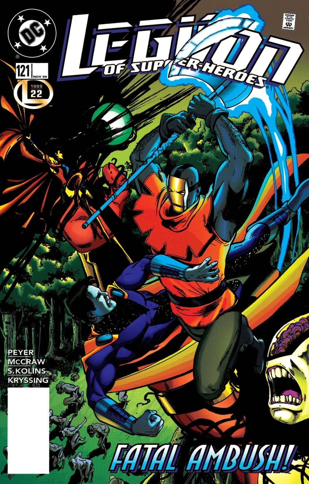Legion of Super-Heroes #121 cover