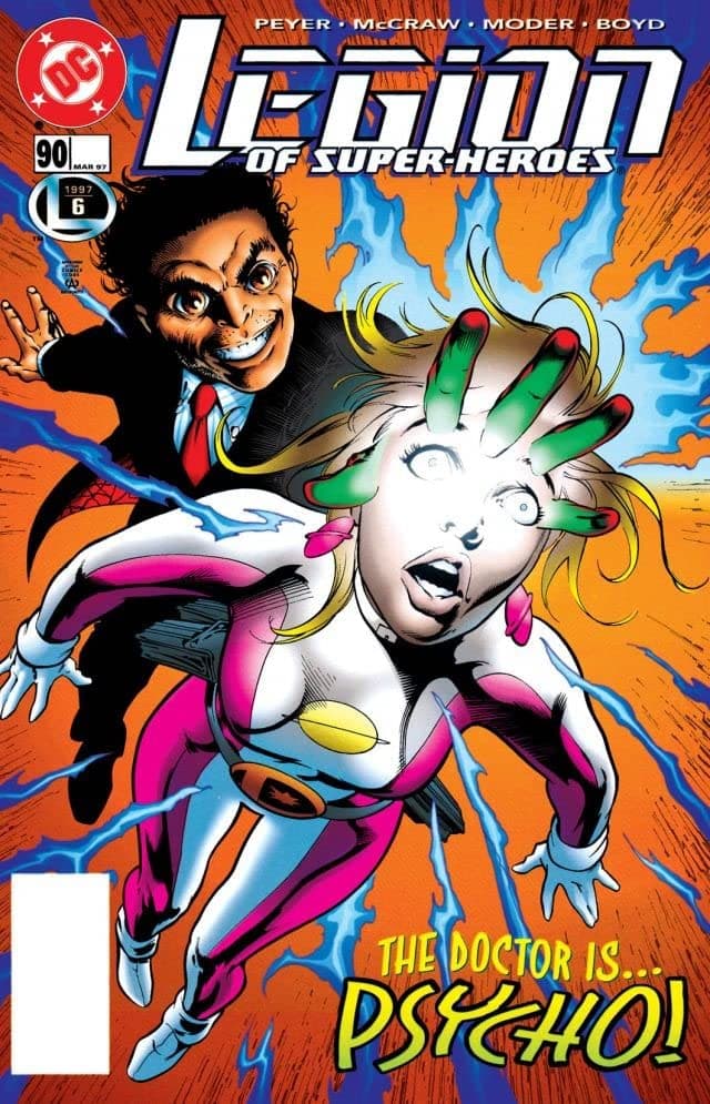 Legion of Super-Heroes #90 cover
