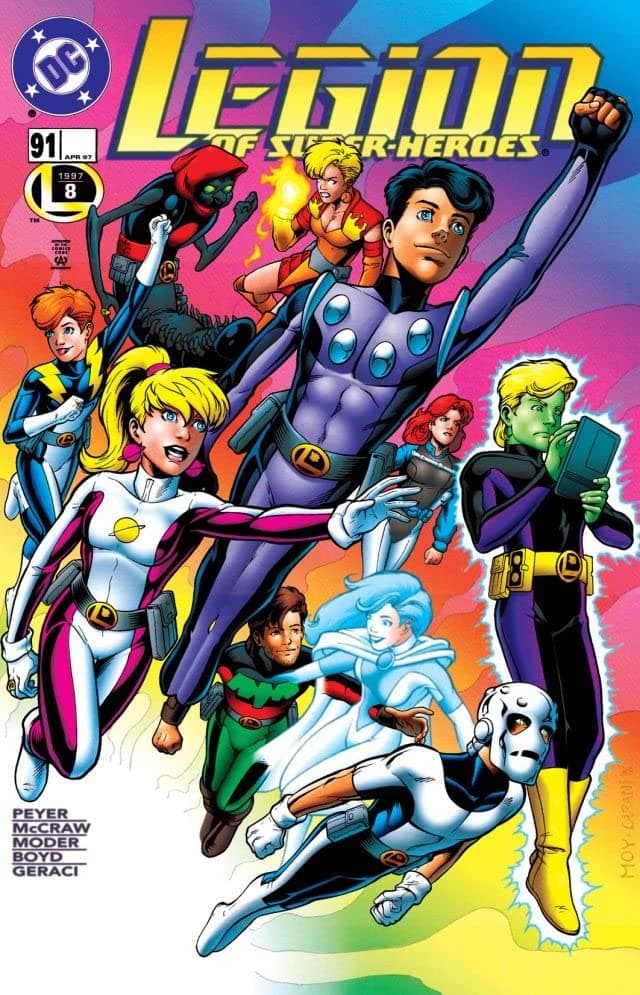 Legion of Super-Heroes #91 cover