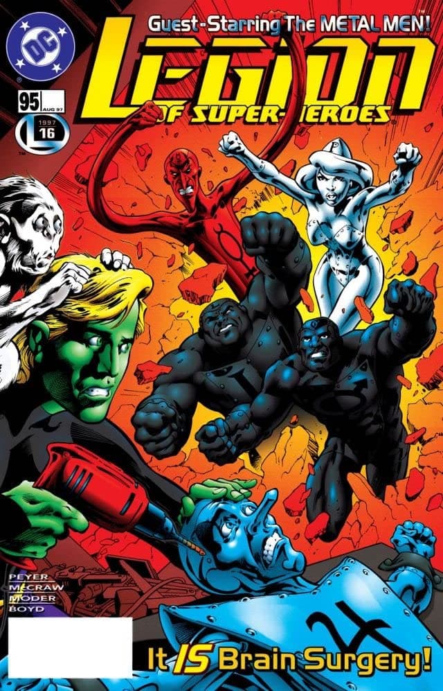 Legion of Super-Heroes #95 cover