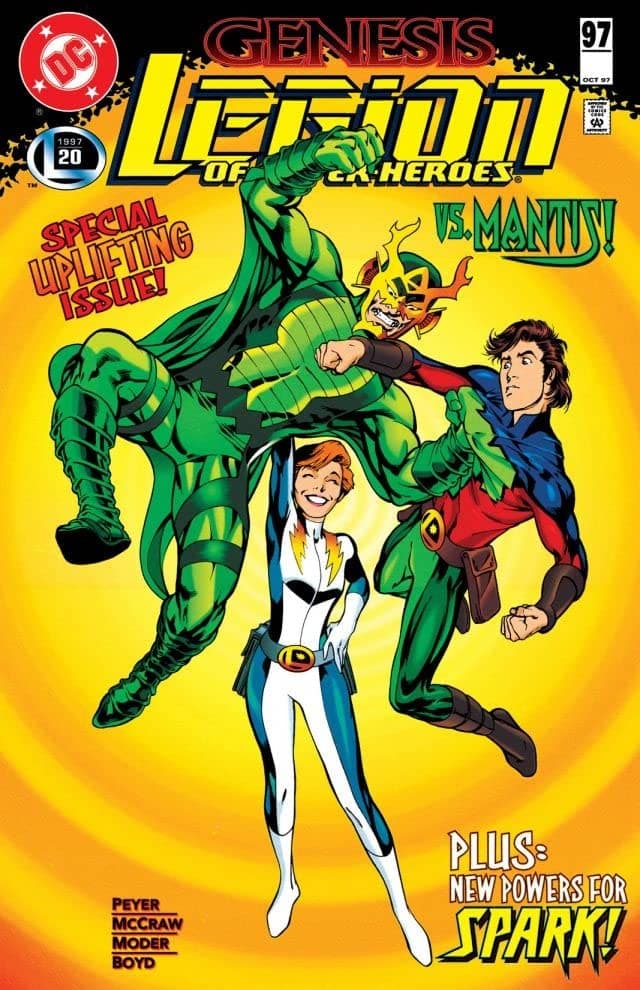 Legion of Super-Heroes #97 cover