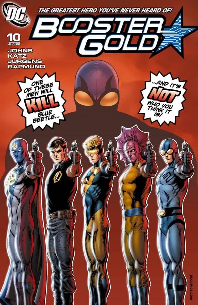 Booster Gold #10 cover
