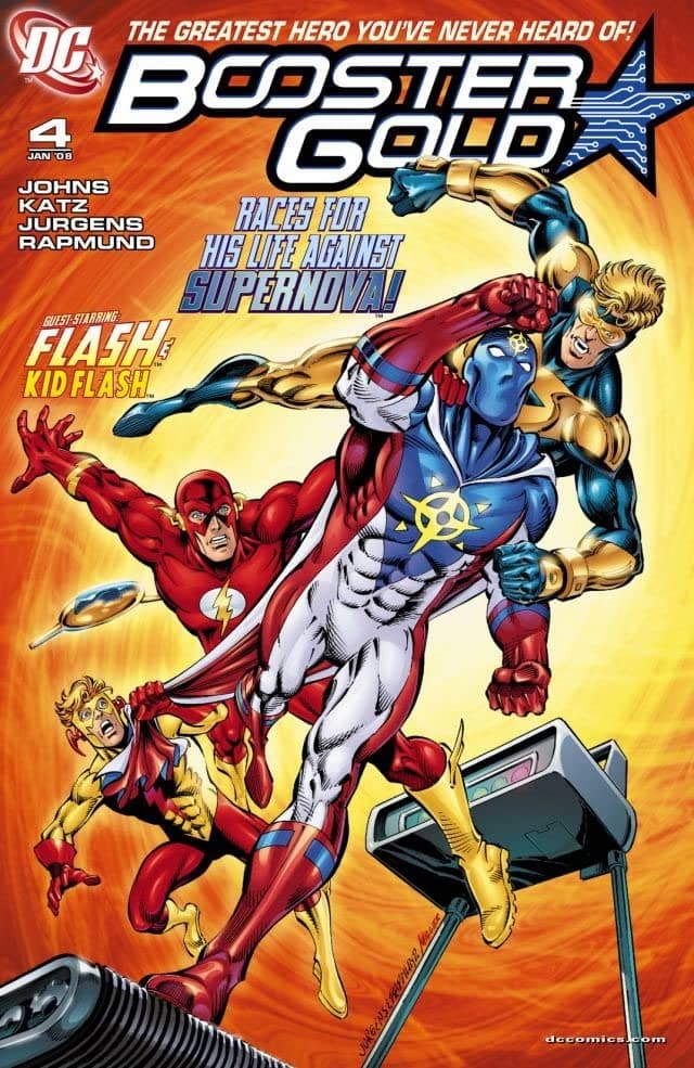 Booster Gold #4 cover