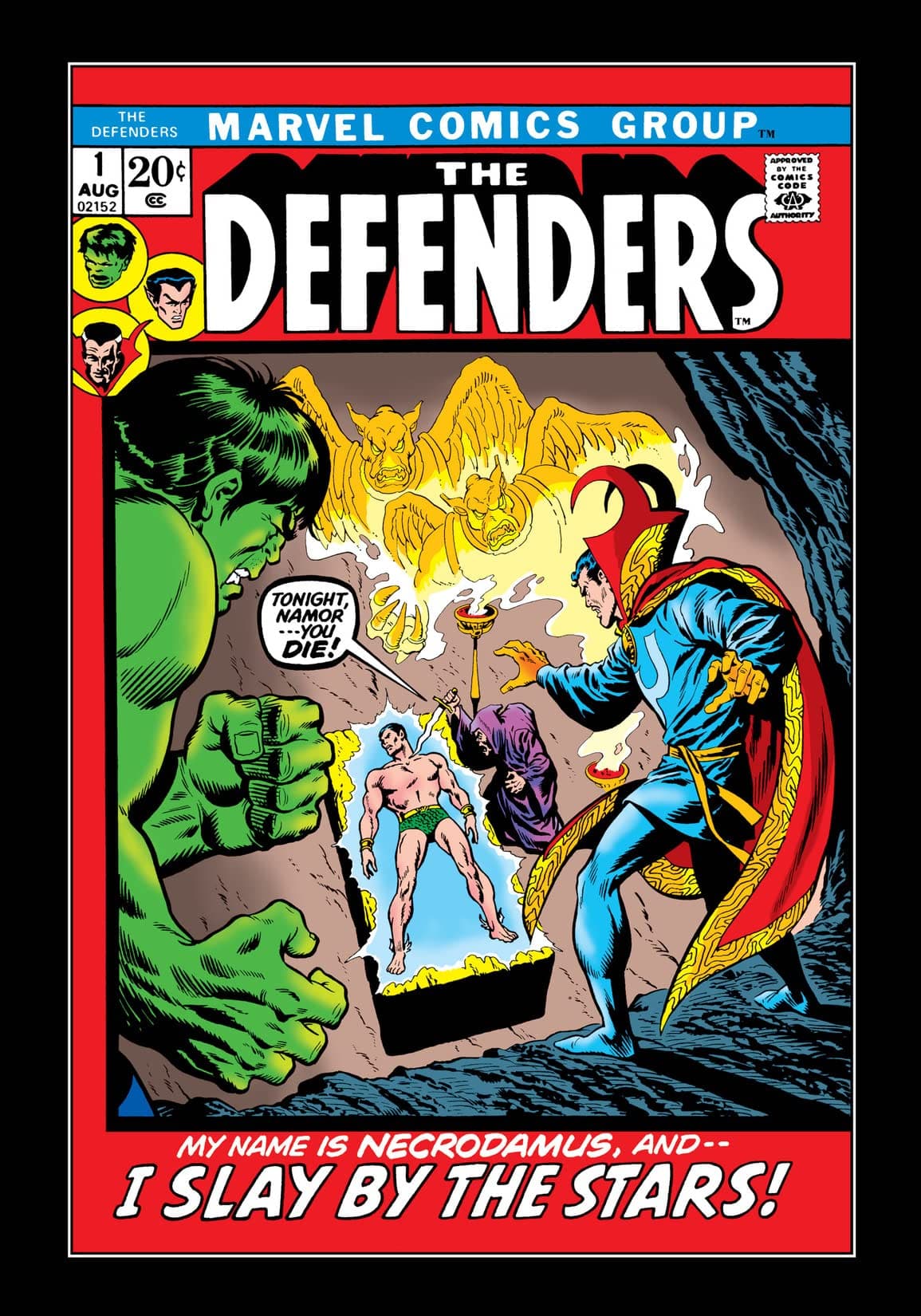 The Defenders cover — © Marvel Comics