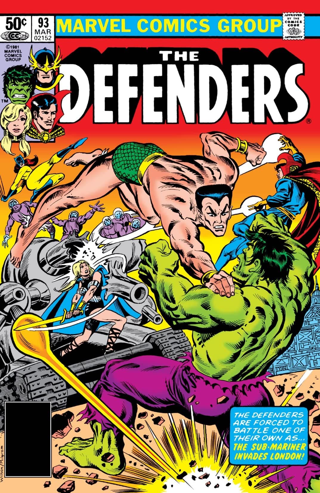 The Defenders #93