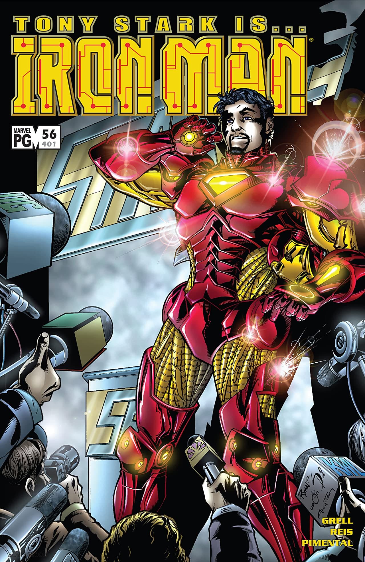 Iron Man #56 cover
