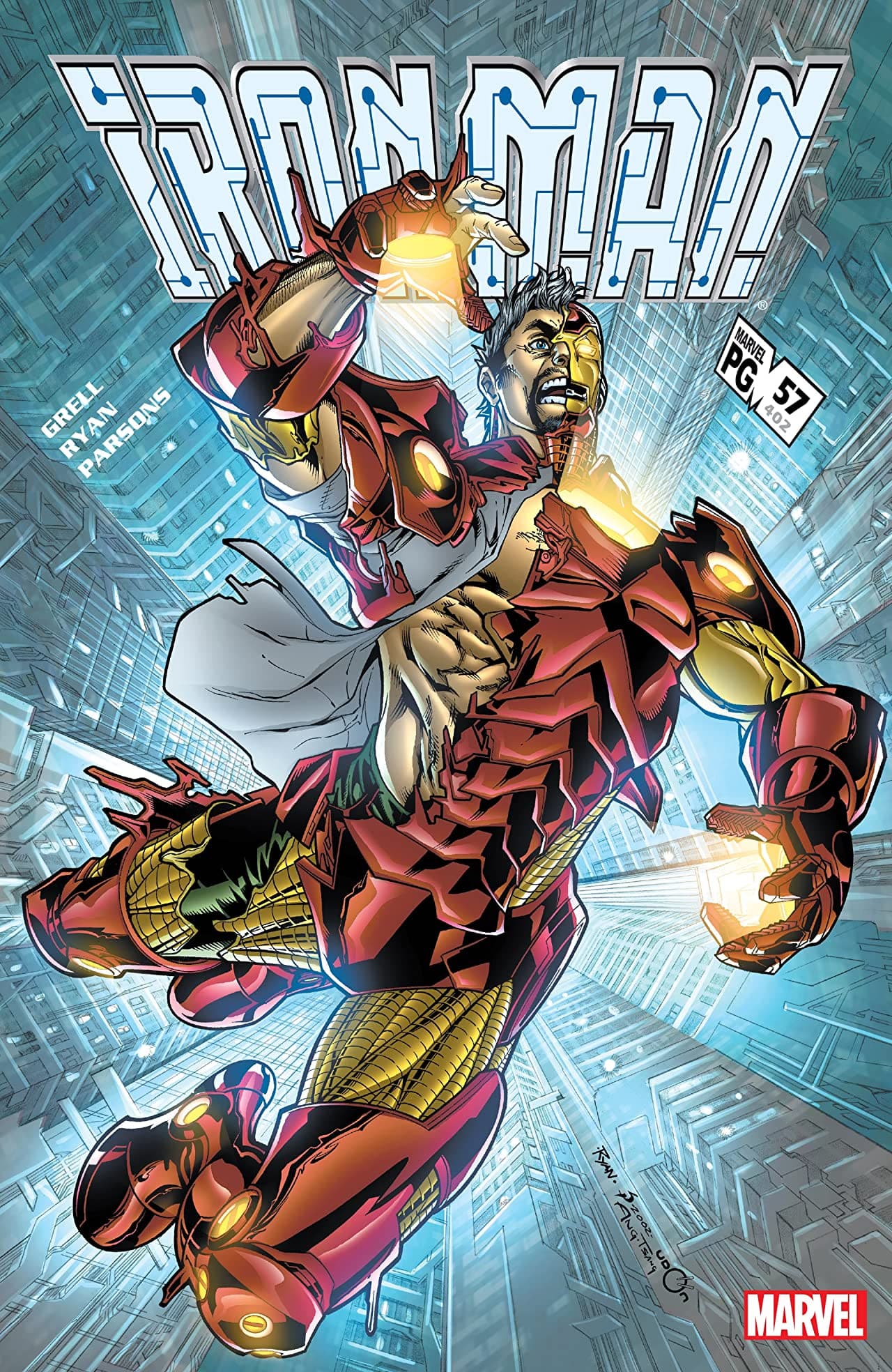 Iron Man #57 cover