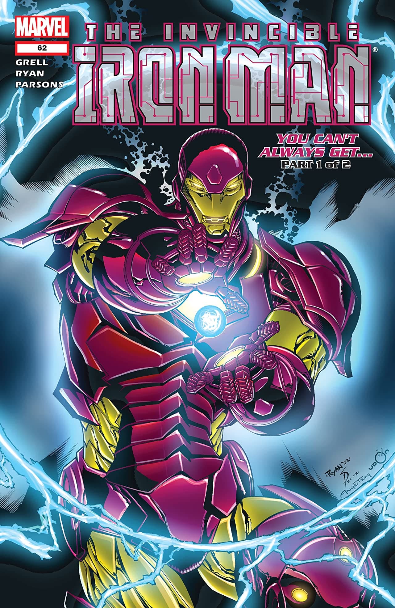 Iron Man #62 cover