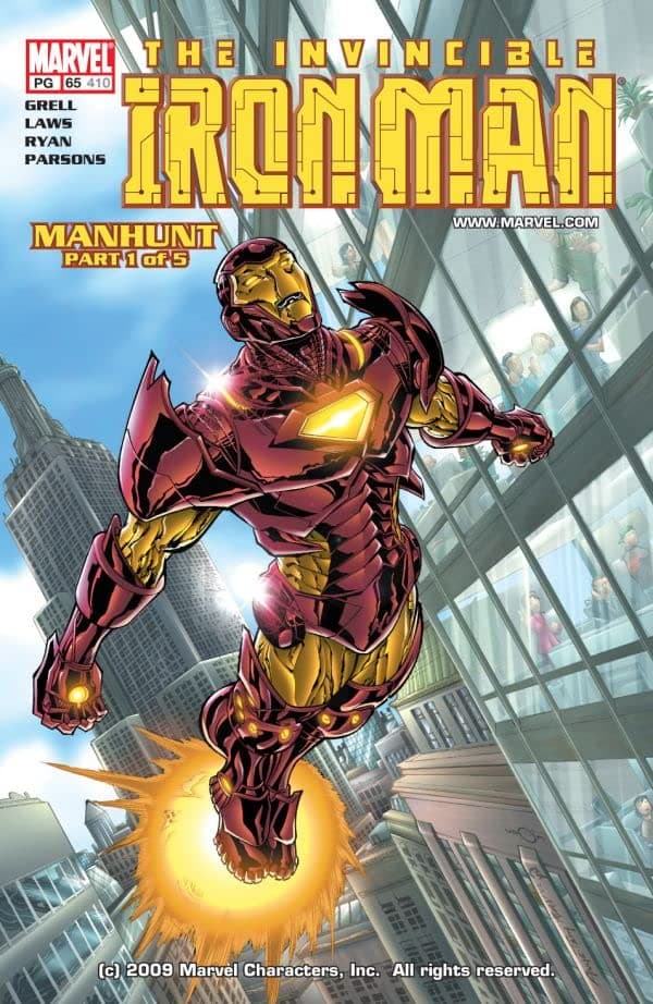 Iron Man #65 cover