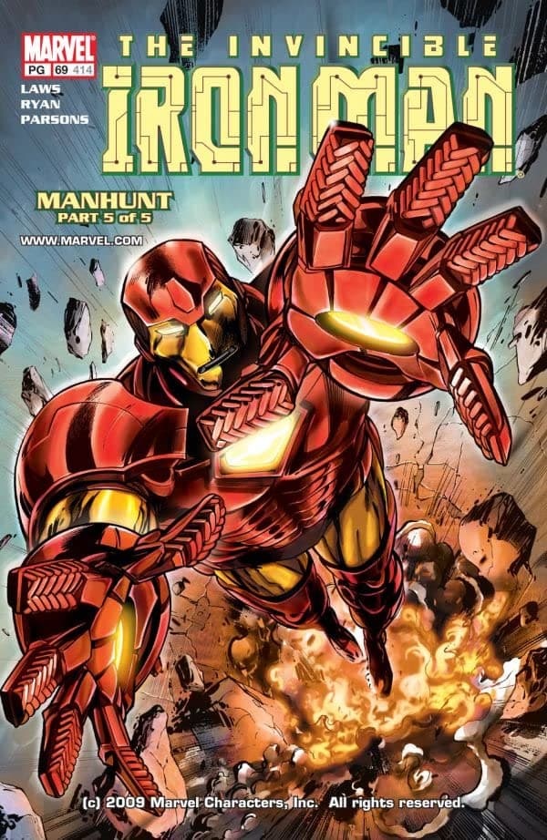 Iron Man #69 cover