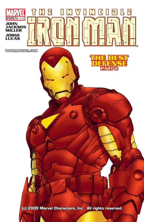 Iron Man #74 cover