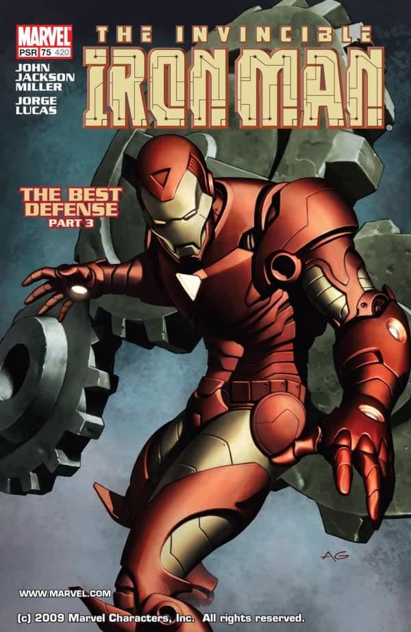 Iron Man #75 cover