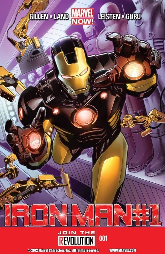 Iron Man #1 cover
