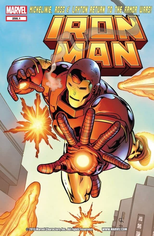 Iron Man #258.1 cover