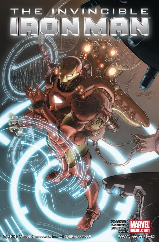 Invincible Iron Man #1 cover