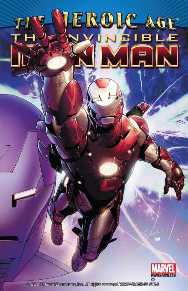 Invincible Iron Man #25 cover