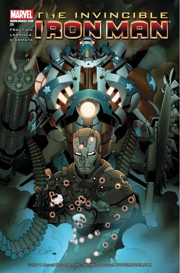 Invincible Iron Man #28 cover