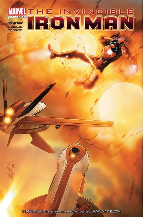 Invincible Iron Man #31 cover