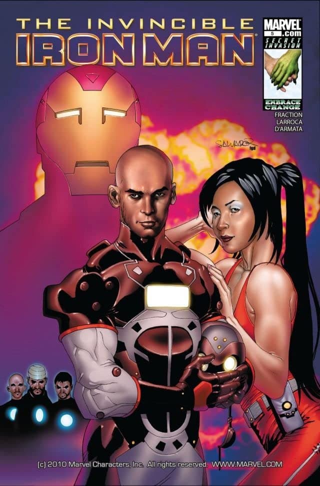 Invincible Iron Man #5 cover
