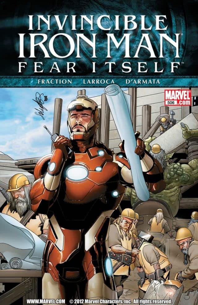 Invincible Iron Man #506 cover