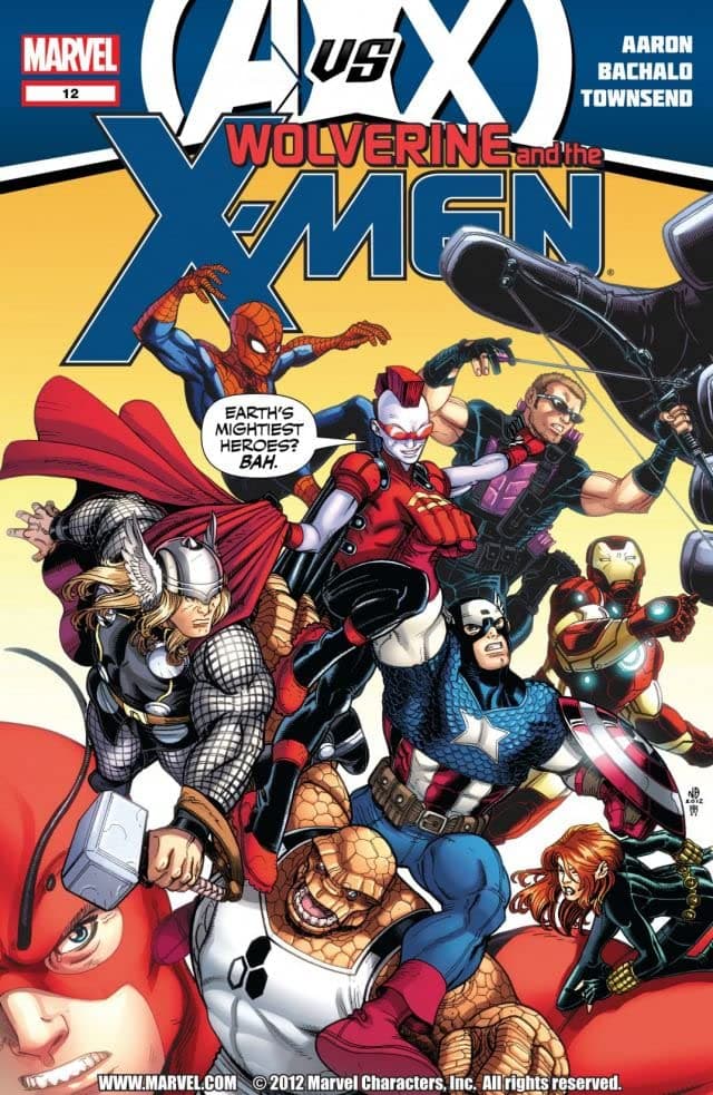 Wolverine & the X-Men #12 cover
