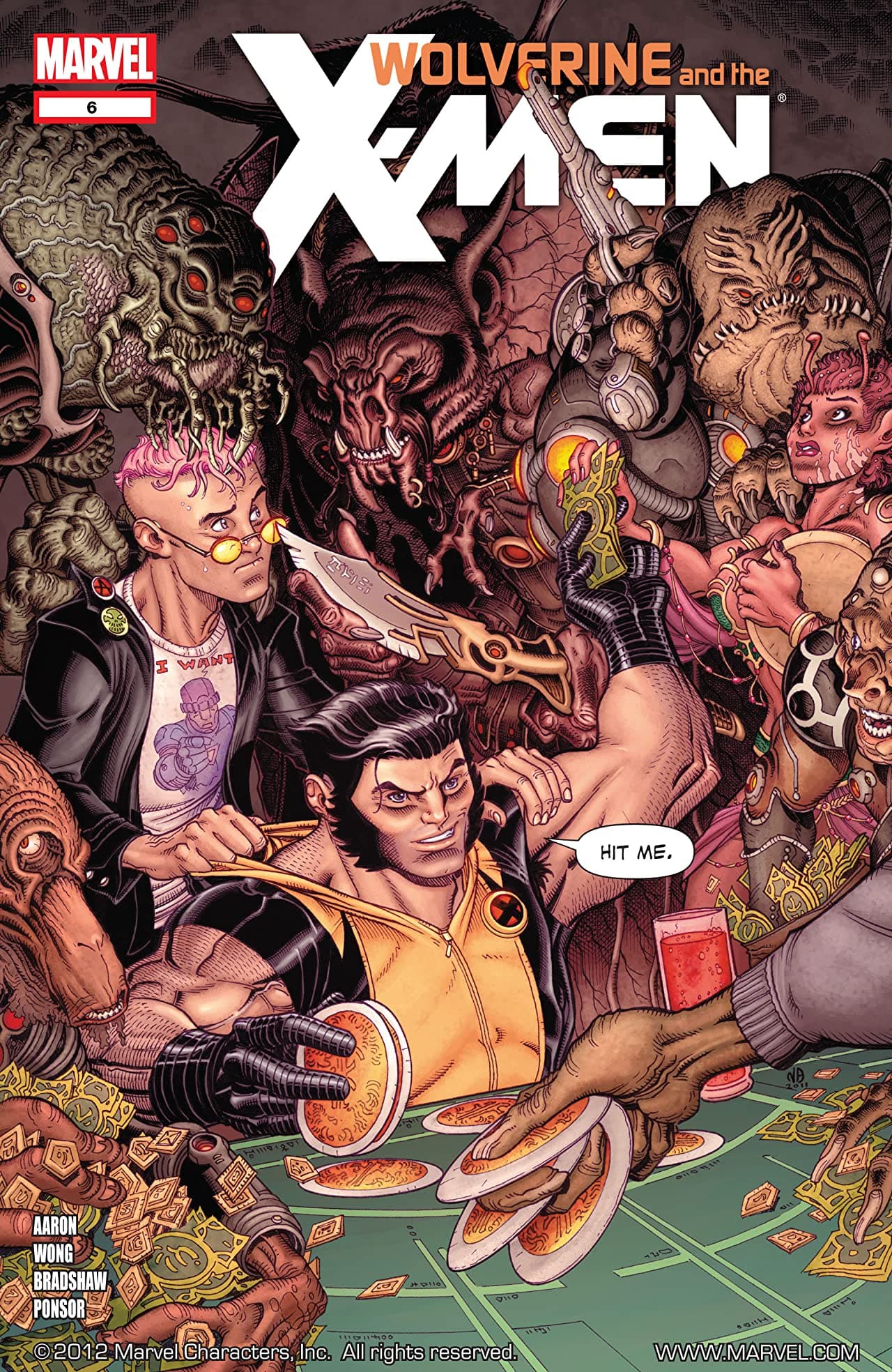 Wolverine & the X-Men #6 cover