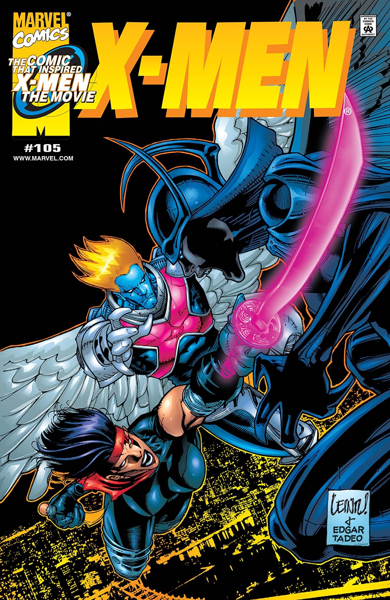X-Men #105 cover