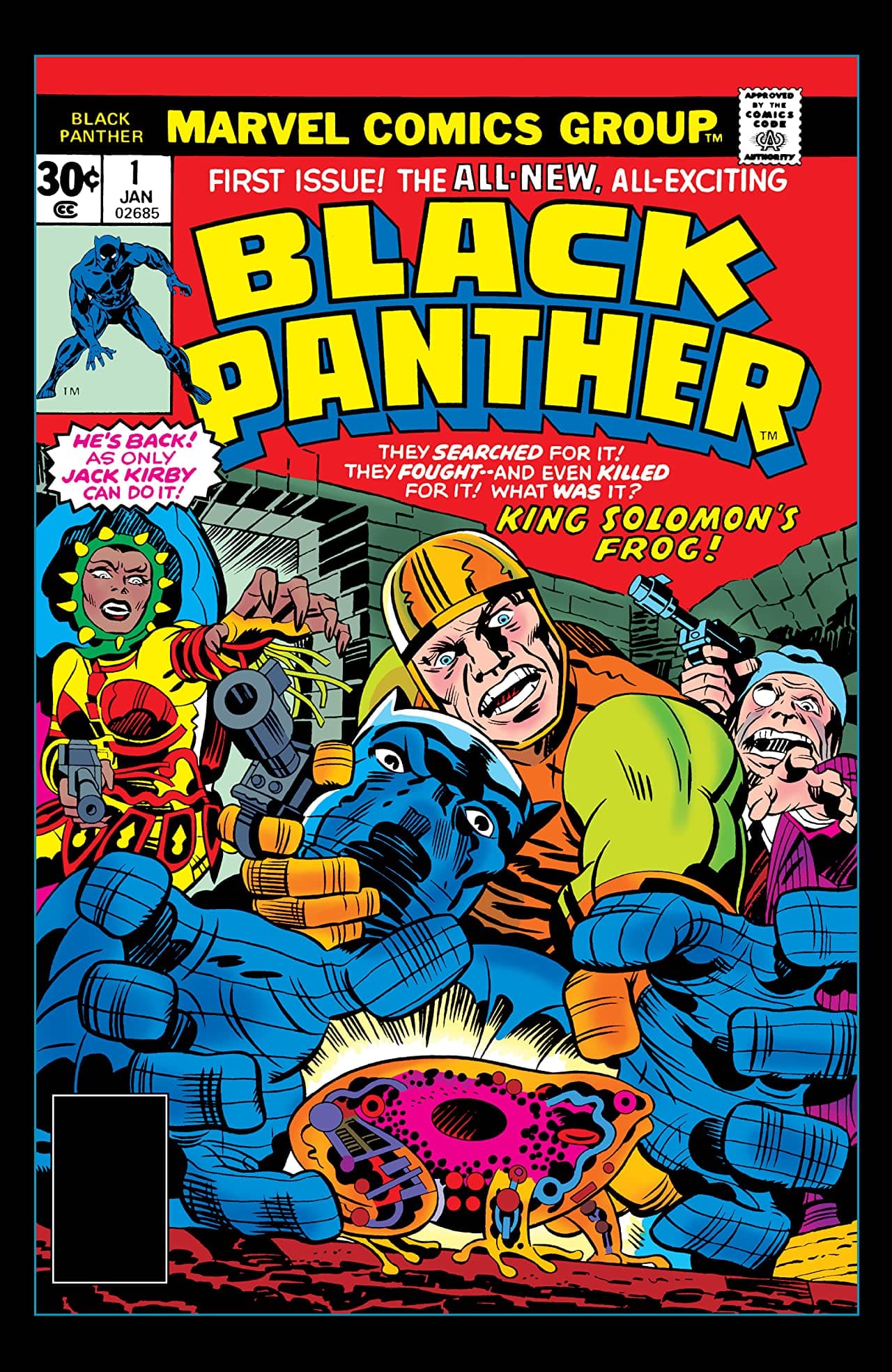 Black Panther #1 cover