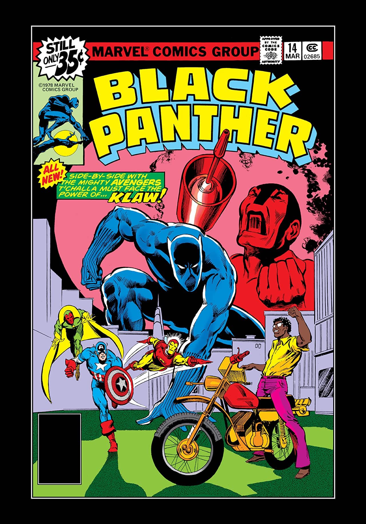 Black Panther #14 cover