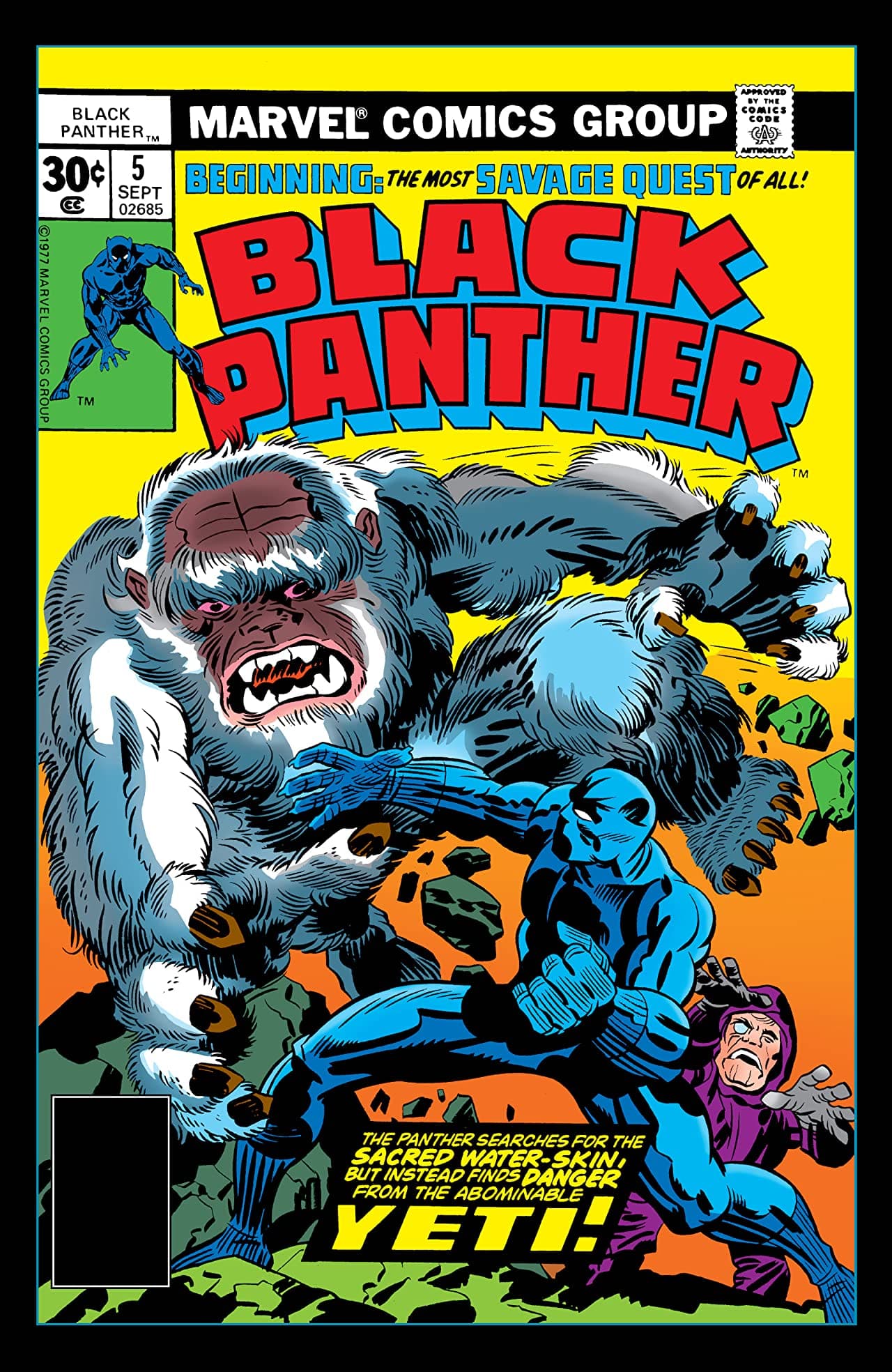Black Panther #5 cover