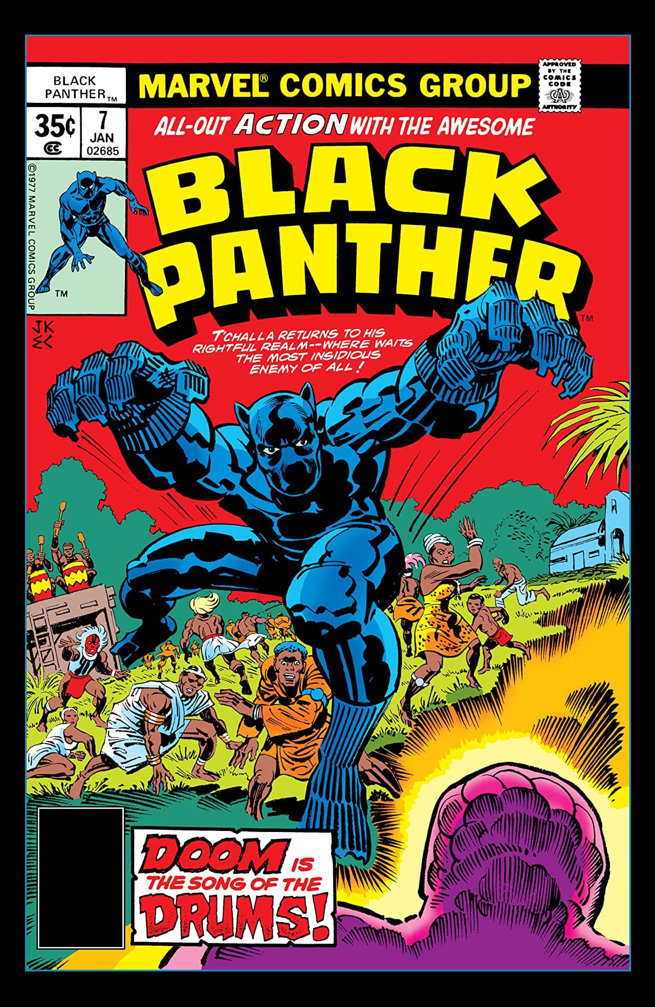 Black Panther #7 cover