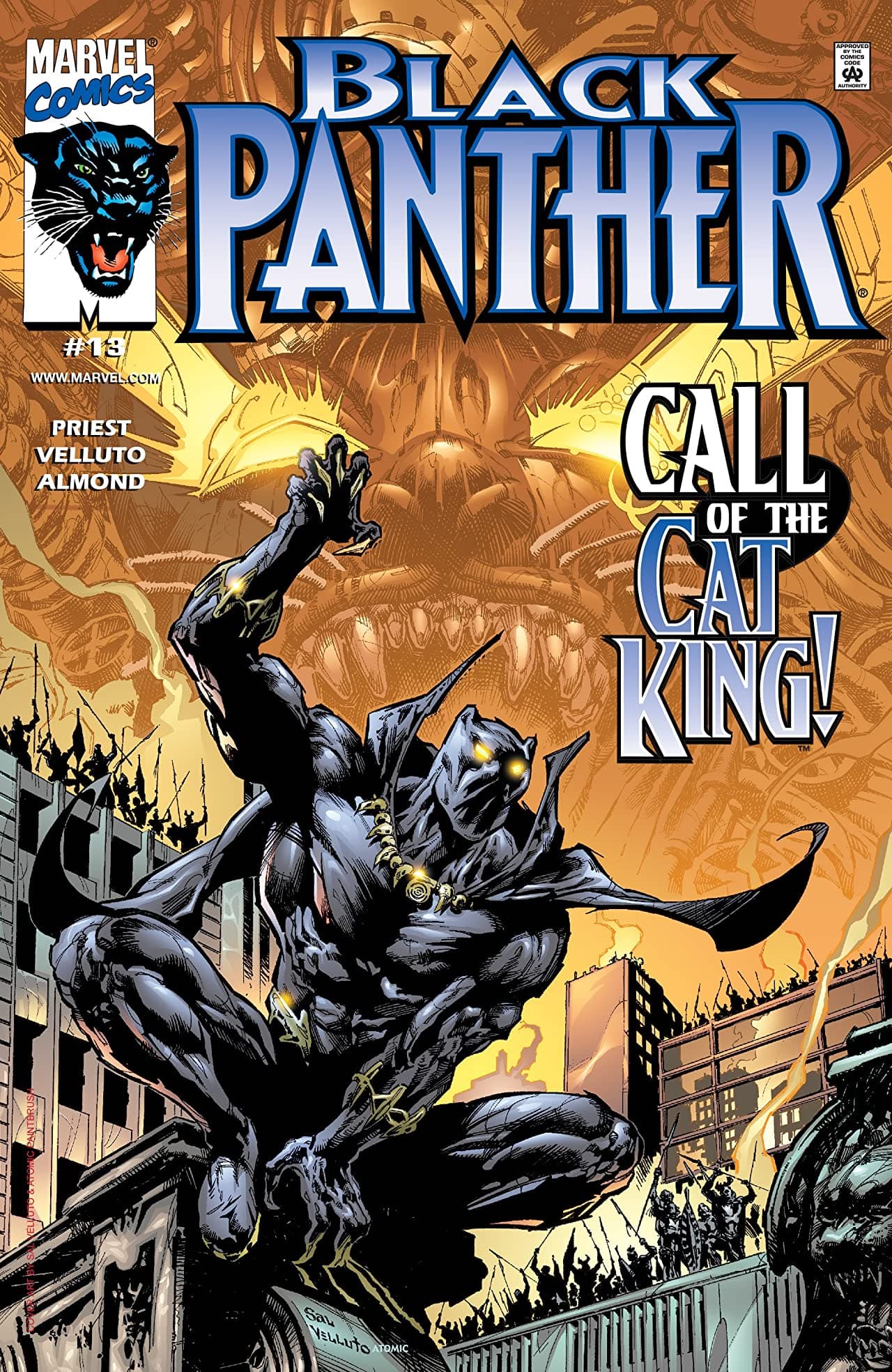 Black Panther #13 cover