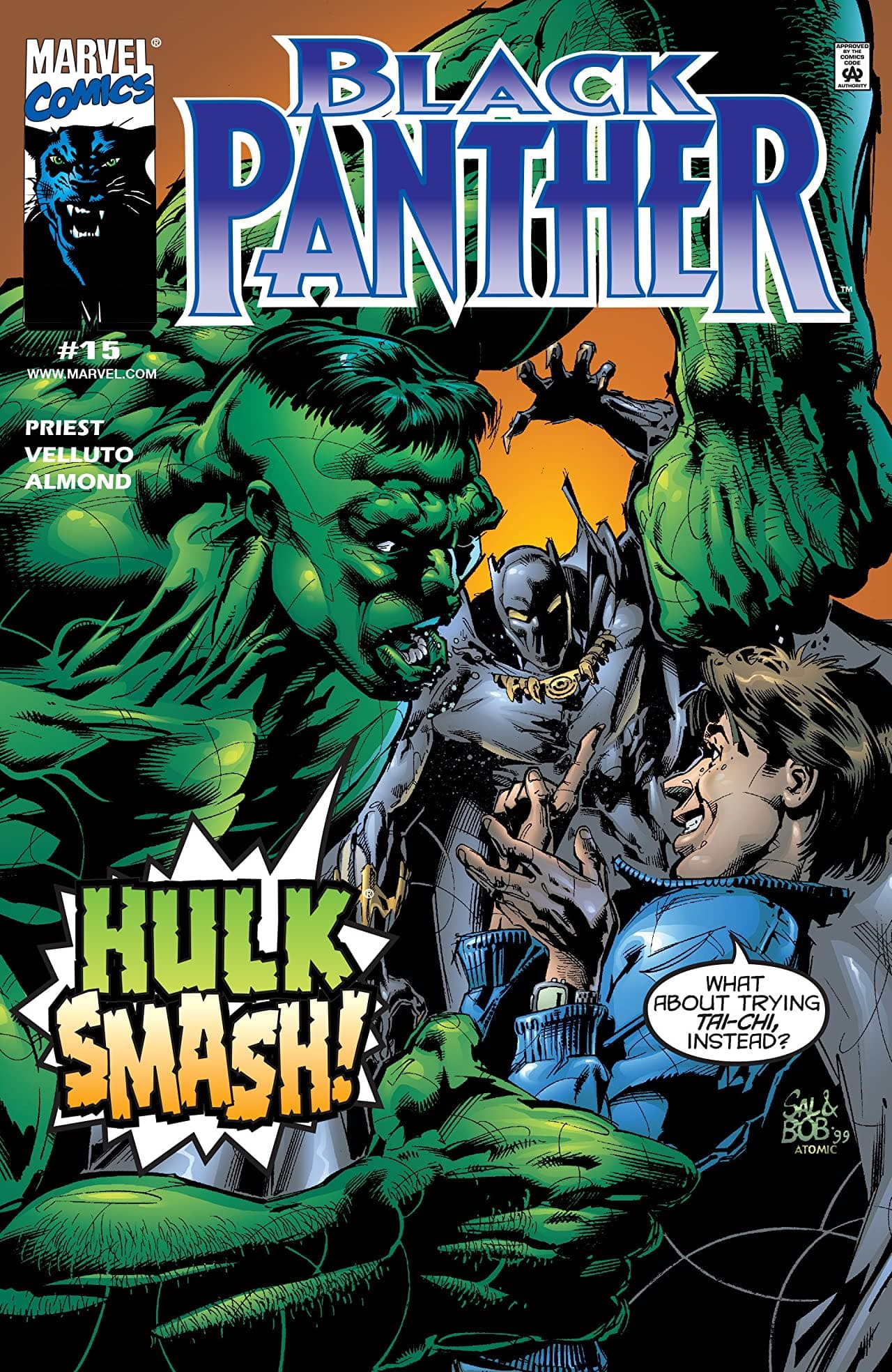 Black Panther #15 cover