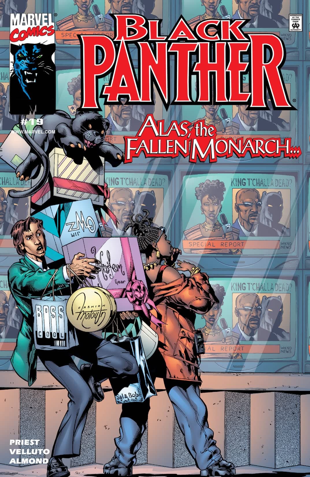 Black Panther #19 cover