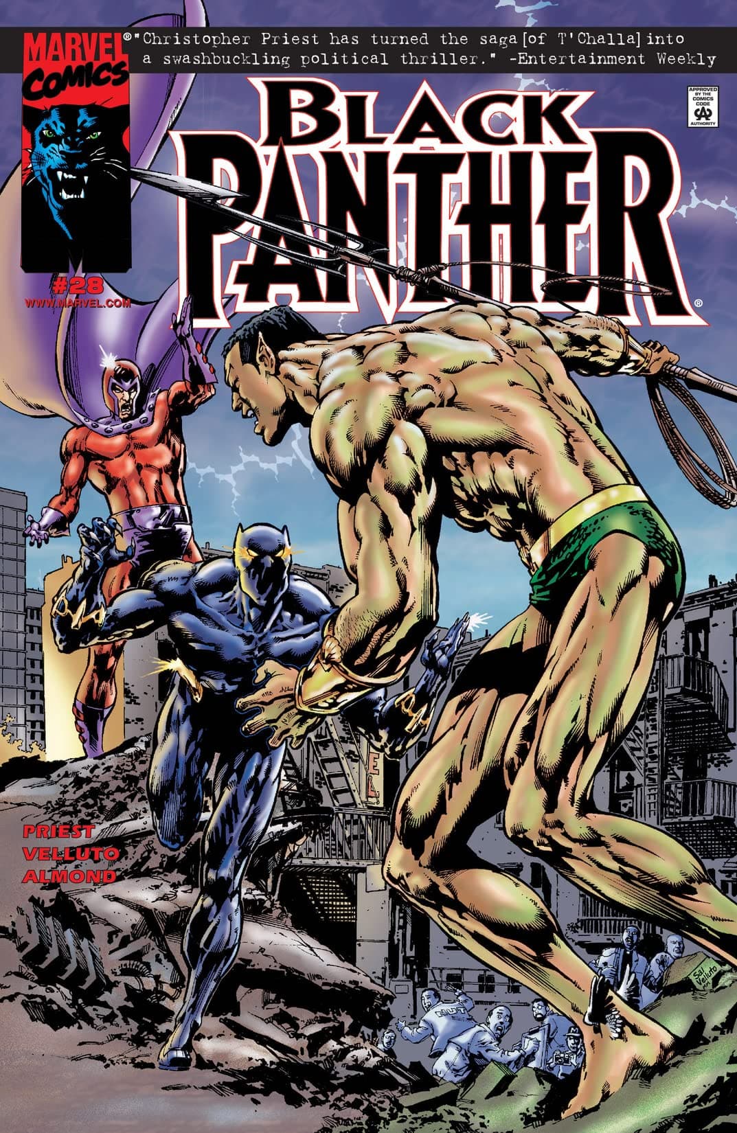 Black Panther #28 cover