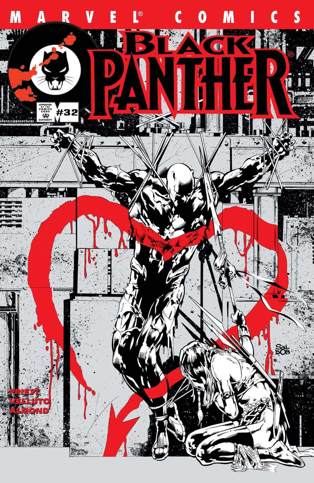 Black Panther #32 cover