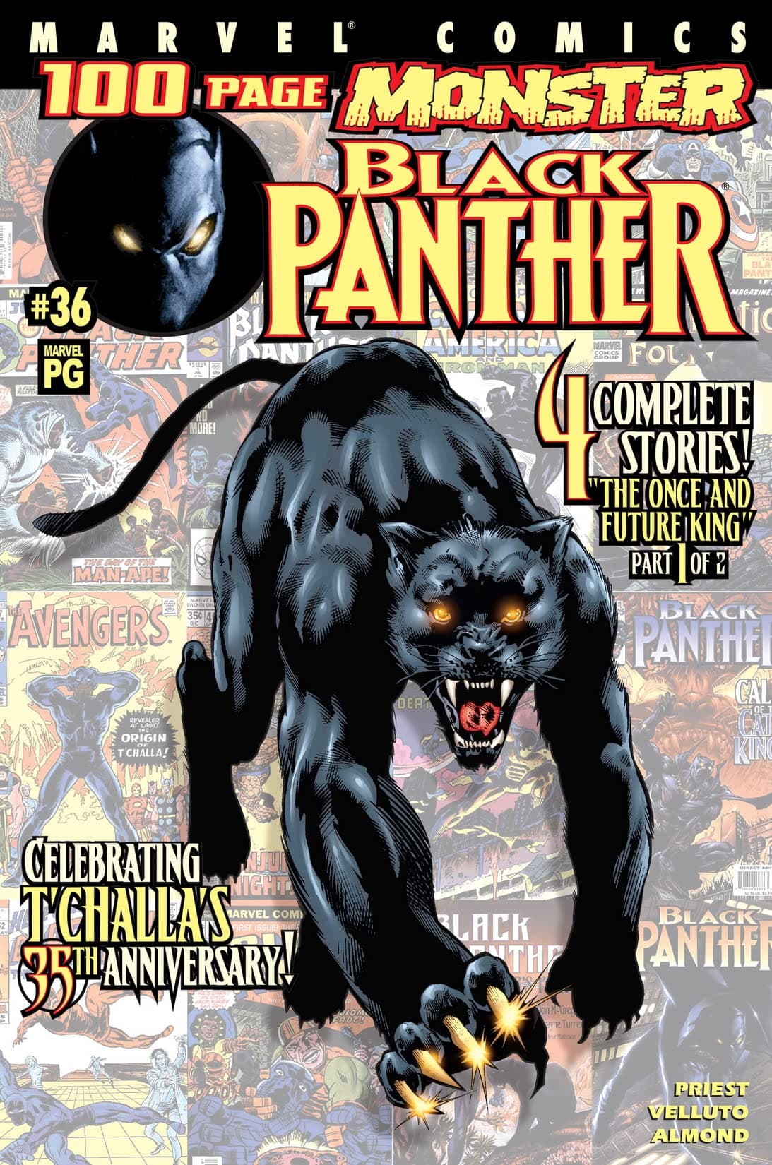 Black Panther #36 cover