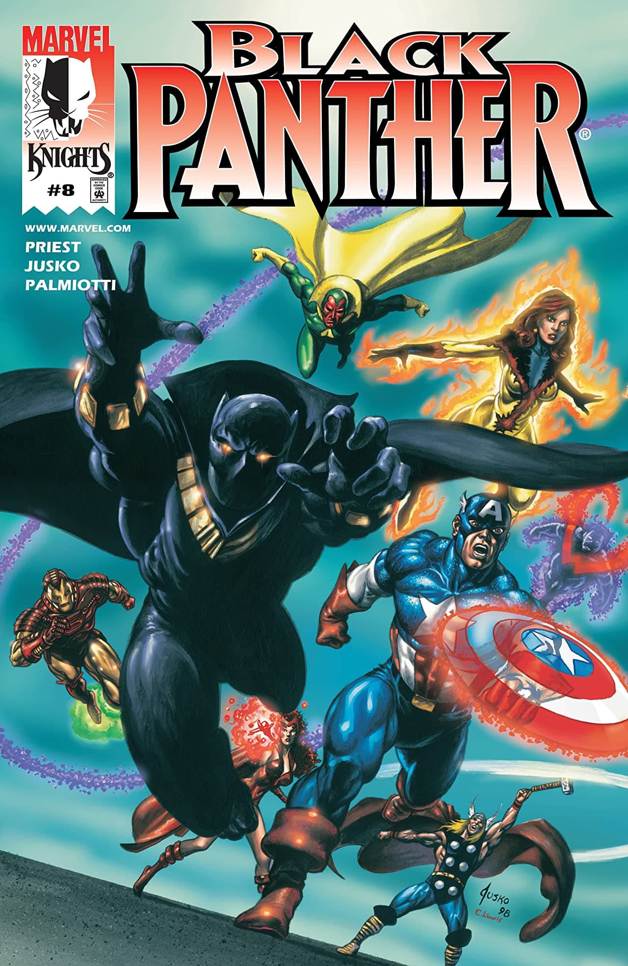 Black Panther #8 cover