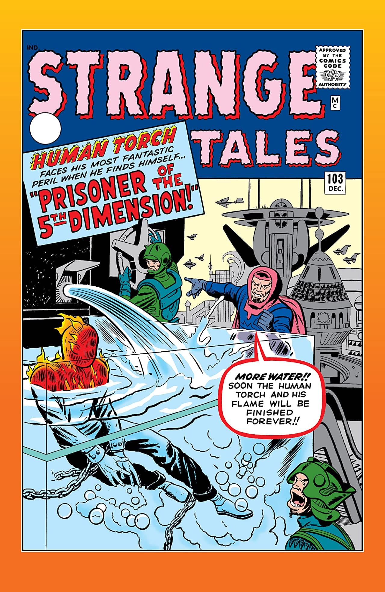 Strange Tales #103 cover