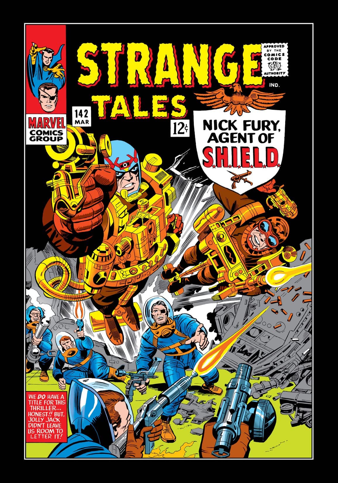 Strange Tales #142 cover
