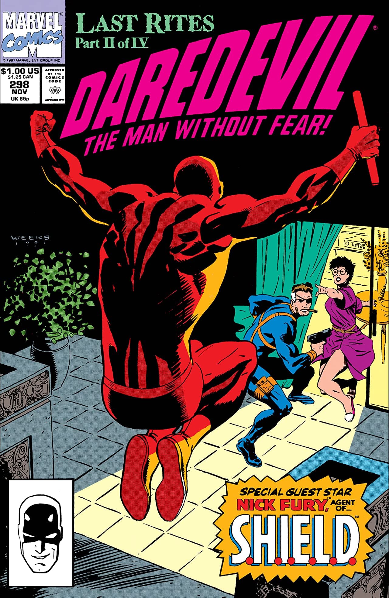 Daredevil #298 cover