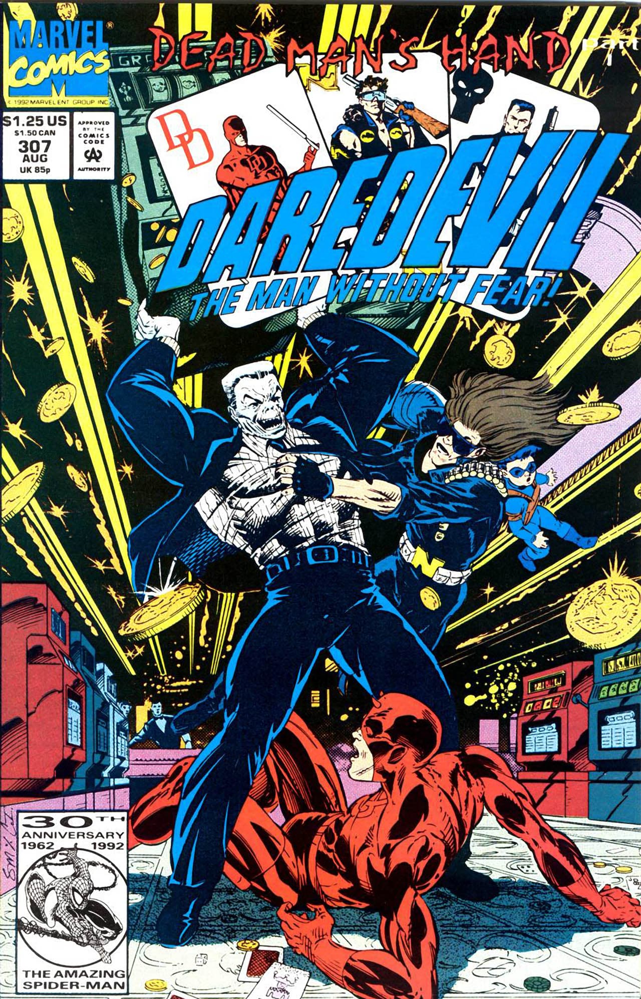 Daredevil #307 cover