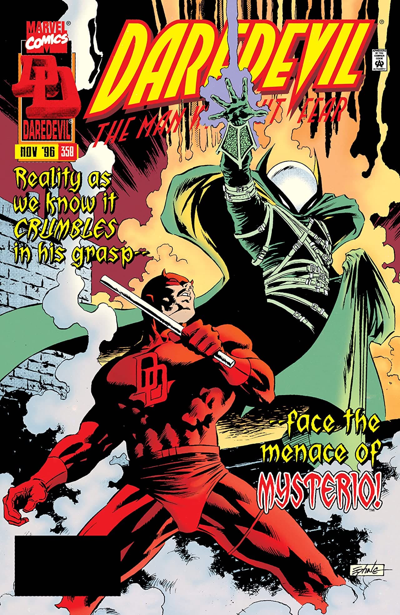 Daredevil #358 cover